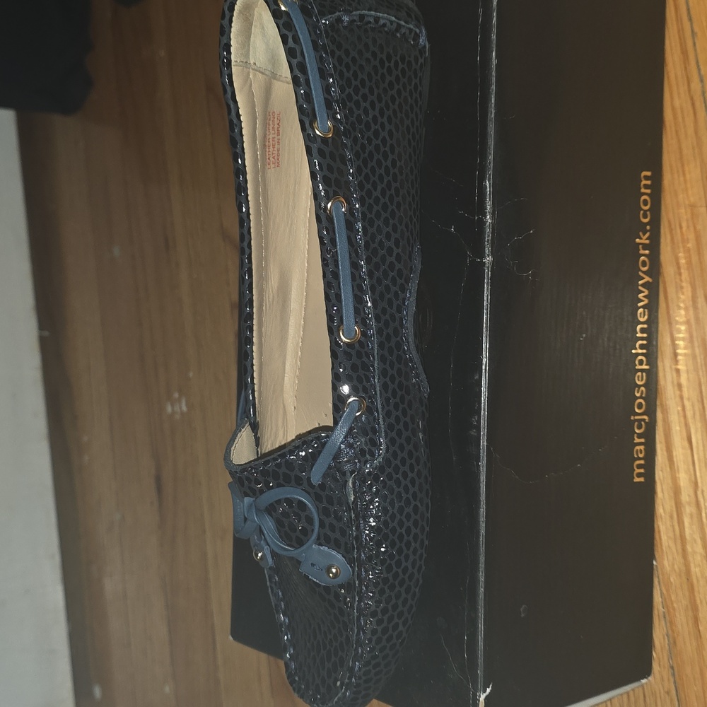 Marc Joseph Womens Navy Cypress Hill